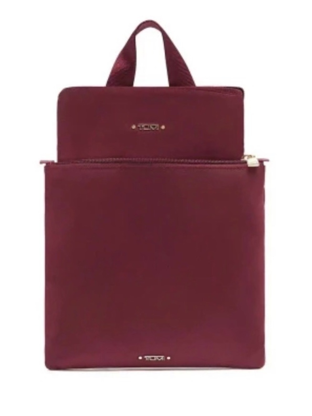 Tumi Women's Burgundy Slim Backpack